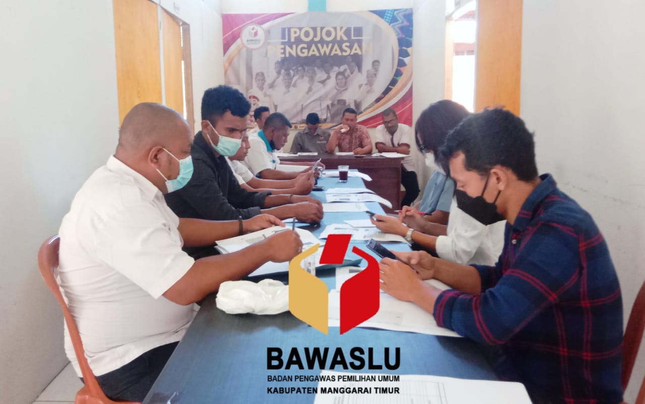 Bawaslu Matim Gelar Rapat Biasa Tentang RKAKL