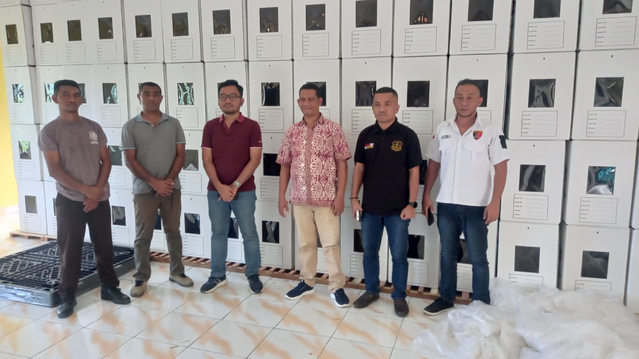 Gakkumdu Matim Tinjau Gudang Logistik Pemilu 2024