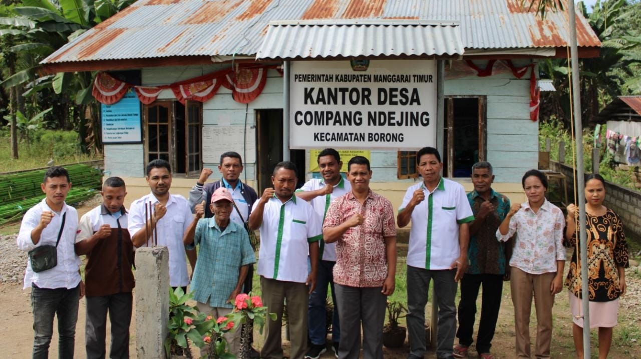 Desa Compang Ndejing Dukung Gerakan Anti Politik Uang