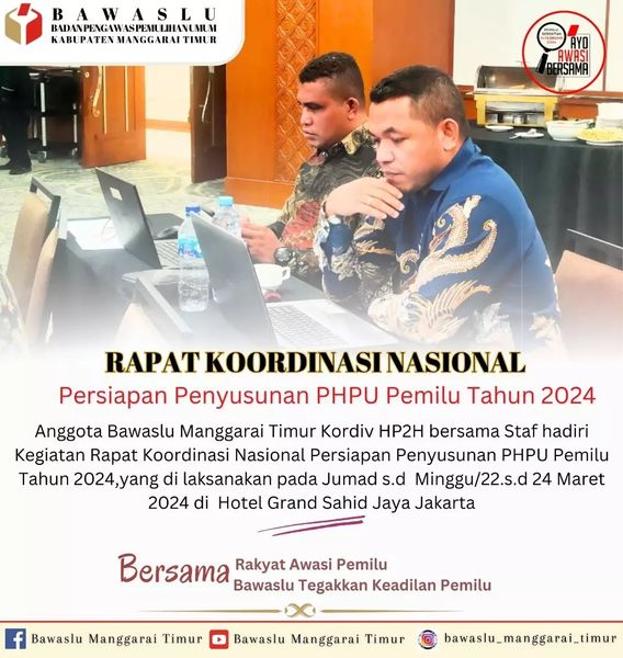 Doc. Rakornas Perselisihan Hasil Pemilihan Umum (PHPU) di Mahkamah Konstitusi (MK)