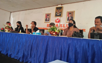 Bawaslu Matim Hadiri Rakernis Bersama Bawaslu Kabupaten/Kota Se- NTT