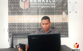 Bawaslu Matim Mengikuti Rapat Evaluasi Data Pemilih Berkelanjutan (DPB) Tingkat Provinsi NTT