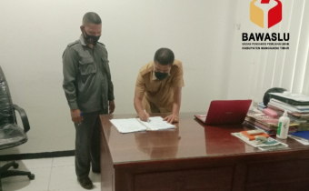 Jalin Kerjasama Informasi Publik, Bawaslu Matim Teken MoU