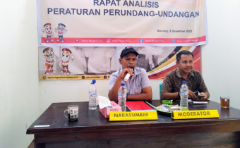 Rapat Analisis Peraturan Perundang-Undangan || Tidak Semua Tahapan Menjadi Ranah dan Wewenang Panwaslu Kecamatan