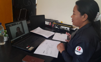 Bawaslu Matim Gelar Zoom Meeting Peningkatan Kapasitas Jajaran Pengawas Pemilu Tingkat Kecamatan