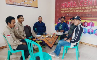 Sentra Gakkumdu Bawaslu Matim Kunjungi Panwaslu Kecamatan Se-kabupaten Manggarai Timur