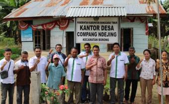 Desa Compang Ndejing Dukung Gerakan Anti Politik Uang