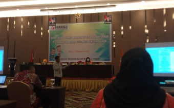 Bawaslu Matim Hadiri Rakernis Klasifikasi Data dan Informasi Tingkat Provinsi NTT