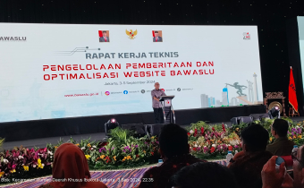 Doc. Rapat Kerja Teknis (Rakernis) Pengelolaan Pemberitaan dan Optimalisasi Website Bawaslu di Jakarta