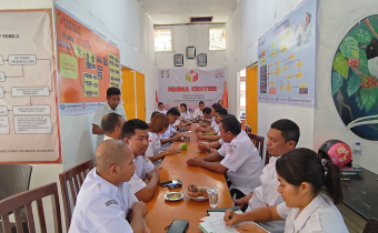 foto Suasana Rapat Internal Bawaslu Kabupaten Manggarai Timur 